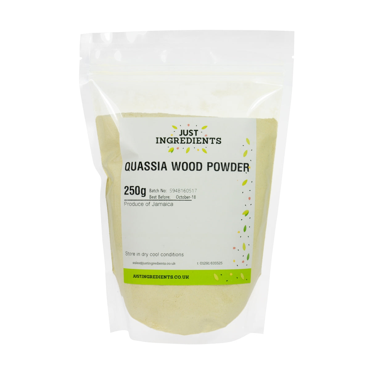 JustIngredients Quassia Chip Powder